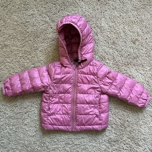 Primary Pink Quilted Jacket